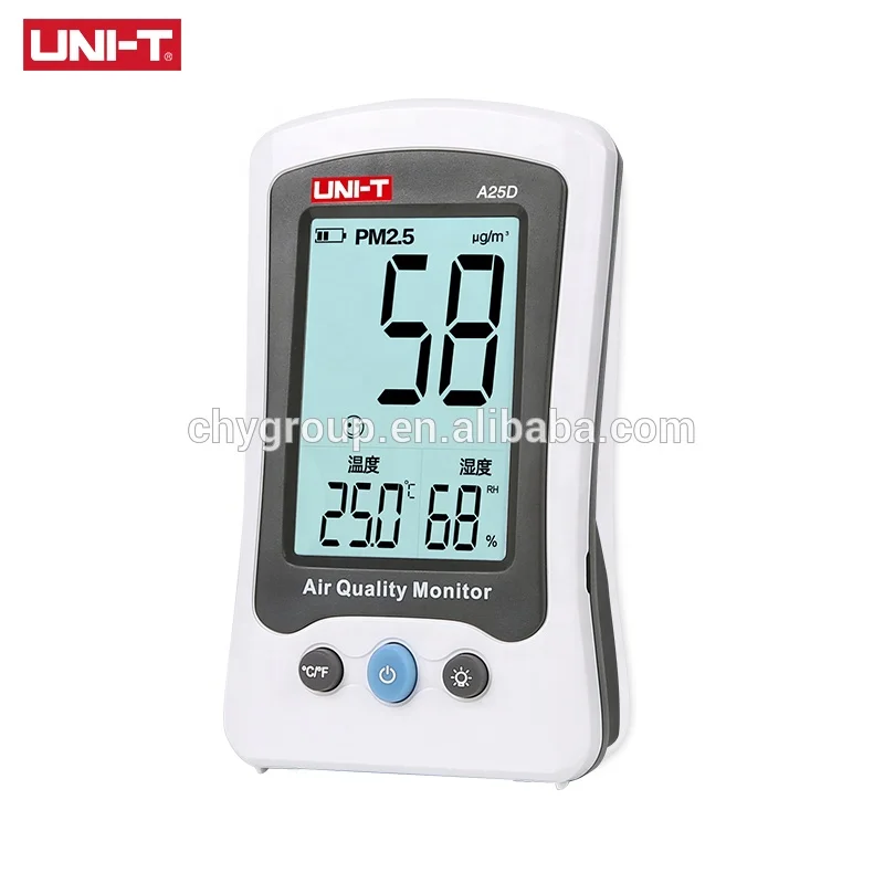 UNI-T A25D Air Quality Monitor HCHO PM2.5 Gas Analyzer pm2.5 sensor pm10 meter portable