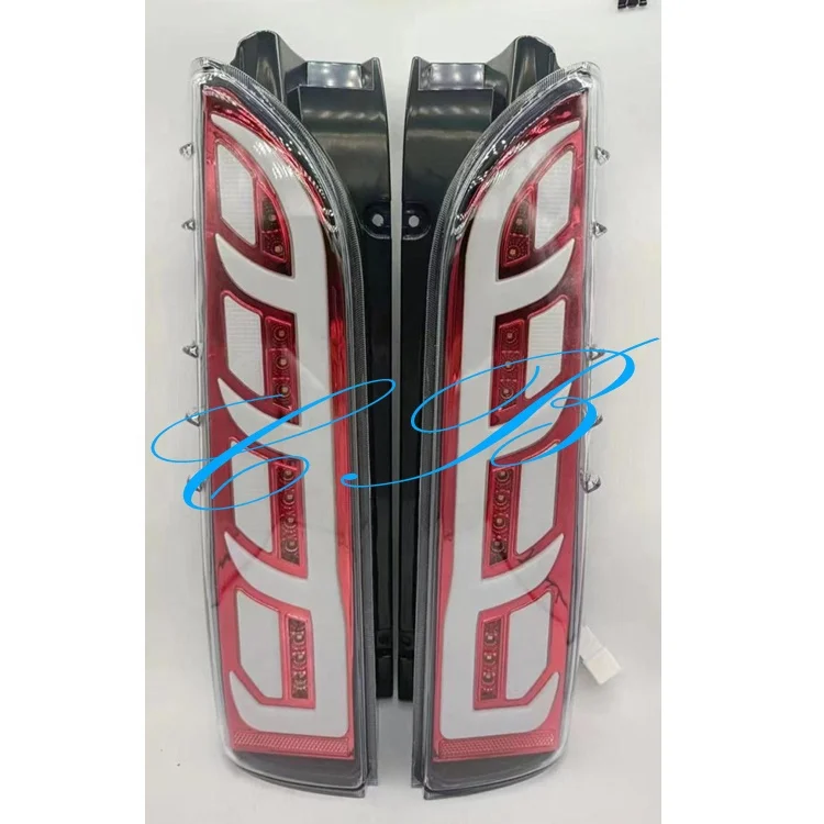 Hiace 200 Series 2005-2018 Auto Parts Led Tail Light Quantum Super GL LED Rear Brake Light Tail lamp