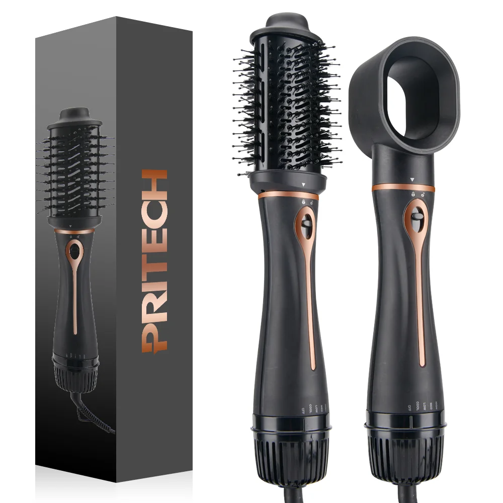 Professional Iron Ceramic Blow One Step Hair Dryer And Styler Electric hair straightener Hot Air Brush