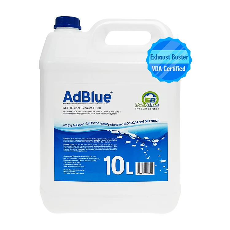 Diesel exhaust fluid supplier aus32 ad blue def fluid wholesale adblue urea for diesel engines 10L