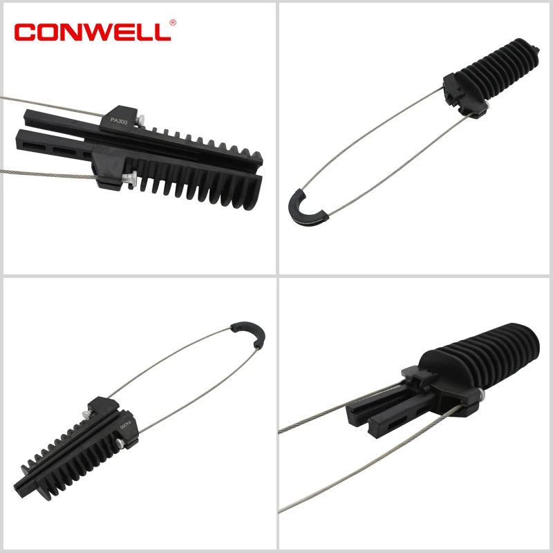 power line accessories overhead line tools ABC cable insulated tension clamp