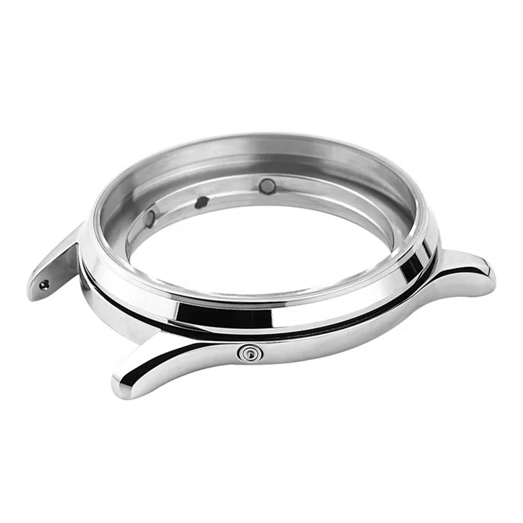 Classic 316L Stainless Steel 42mm Watch Case Customized Watch Case for Miyota / Swiss Machine Movement