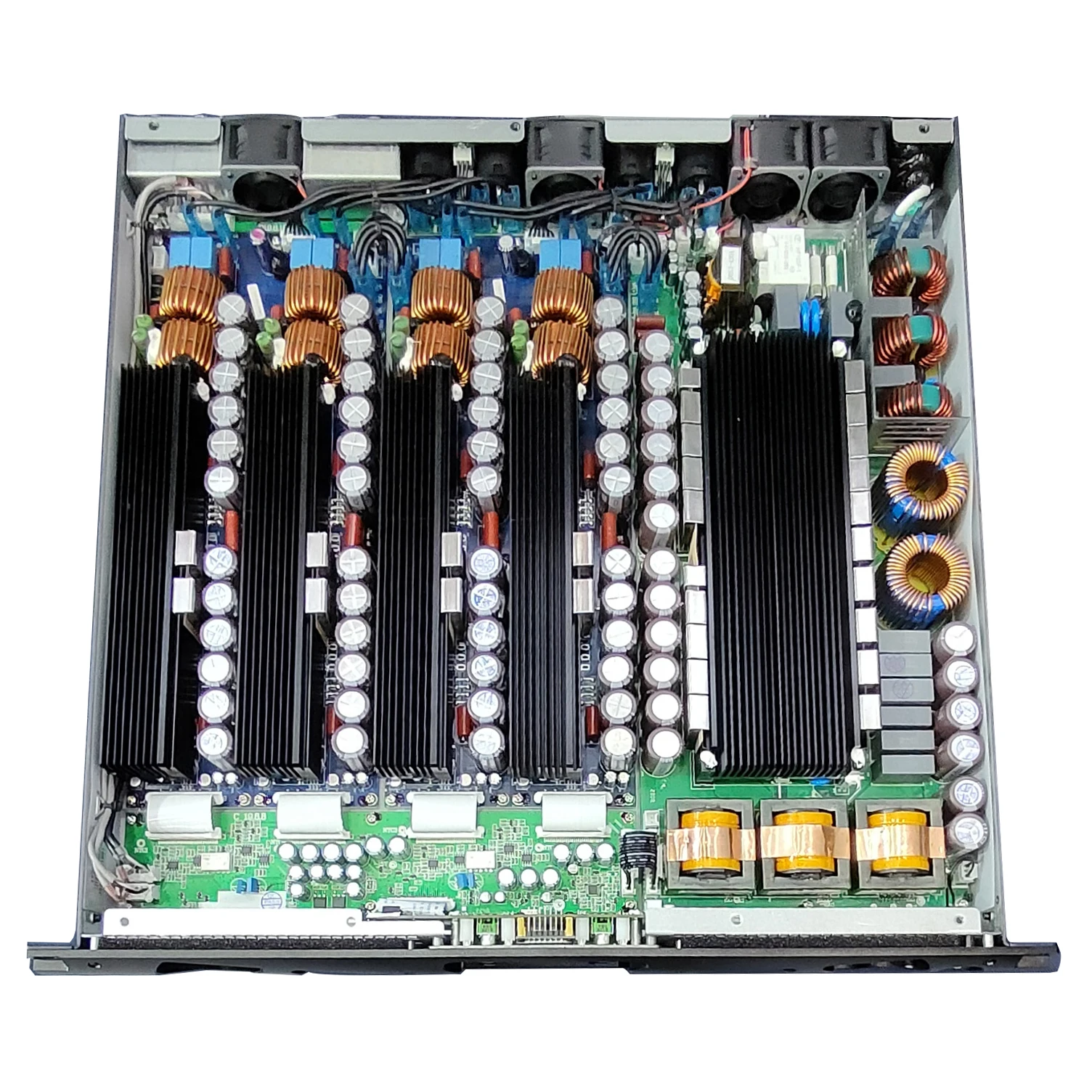 8000w 4 Channel Class d Gallium Nitride 1u Lightweight High Power DJ Amplifier  DSP optional