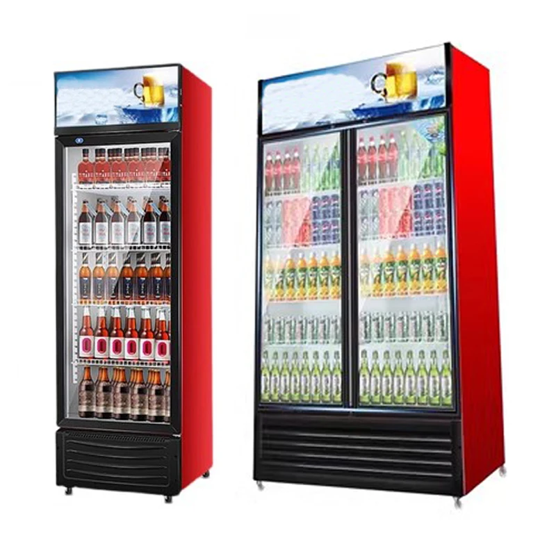 Frigidaire двухдверный холодильник Pepsi Frezzer коммерческий морозильник охладитель с воздушным охлаждением