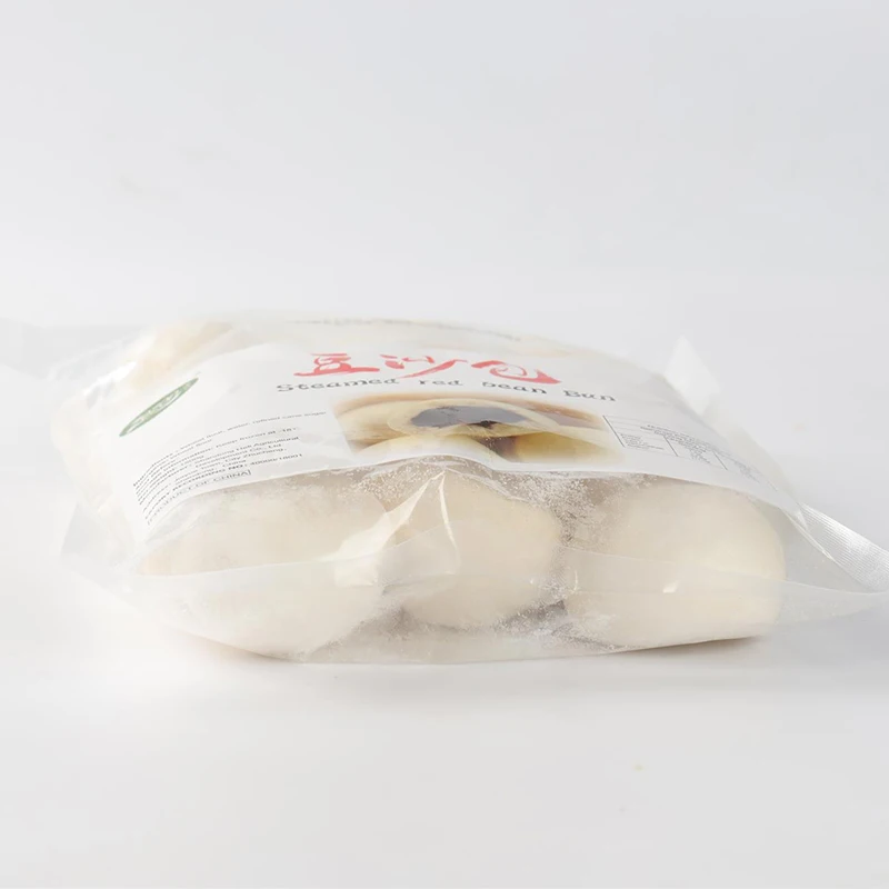Китайский вкус замороженные продукты паровой булочка с красной фасолью димсум Пшеница lour