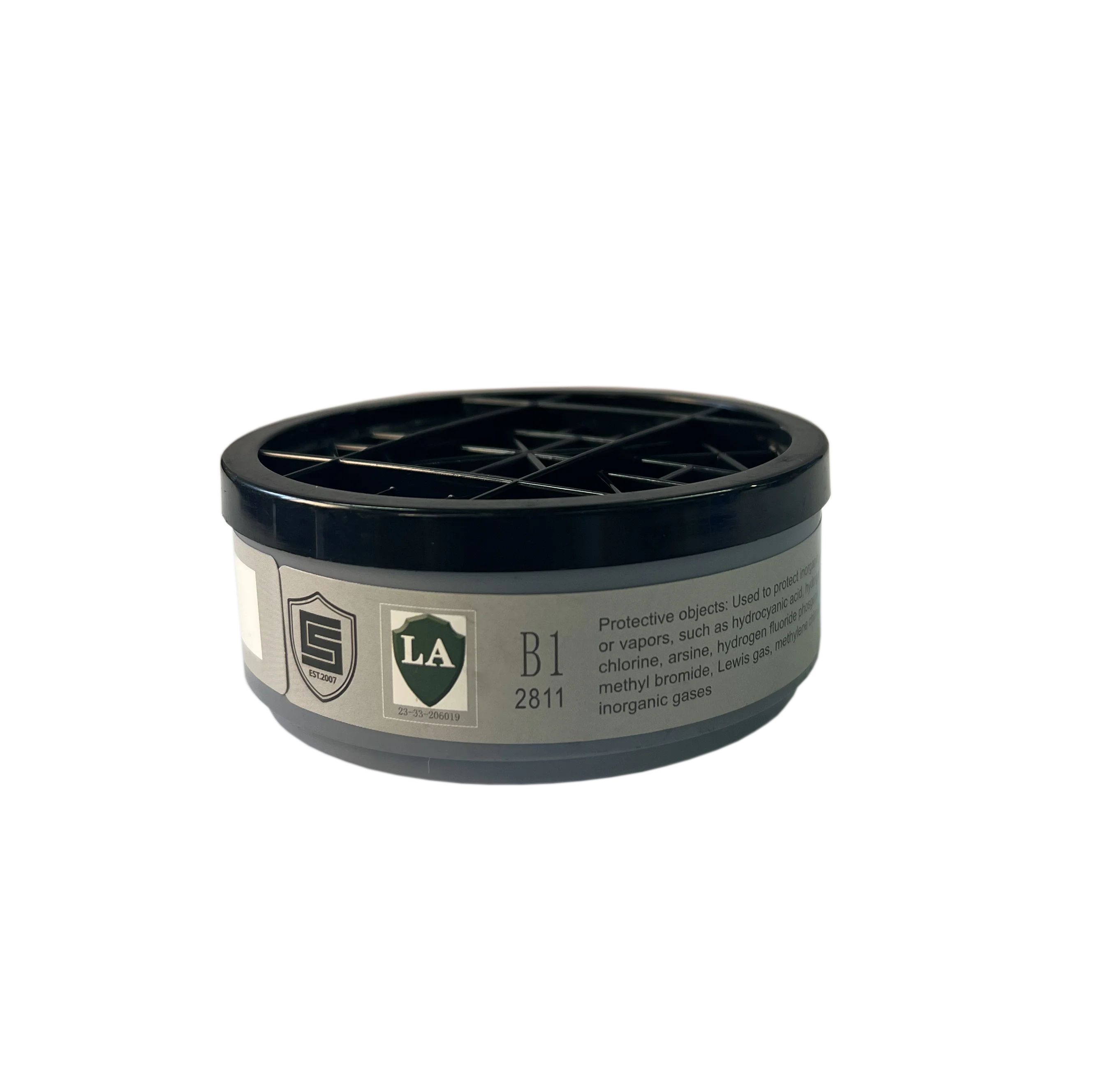 Disposable Respirator with Anti-Acid Silicone Filter Box Reusable Gas Mask Accessories against inorganic gases or vapors