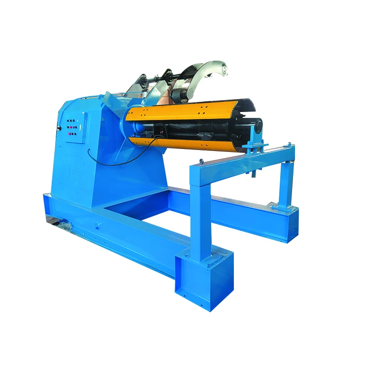 5T/10T Hydraulic color steel decoiler uncoiler roll forming machine