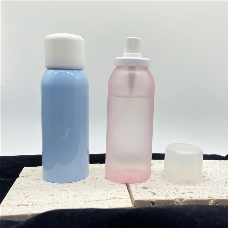 120ml Cheap Plastic Pink Water Hair Salon Cosmetic Mist Spray Bottles