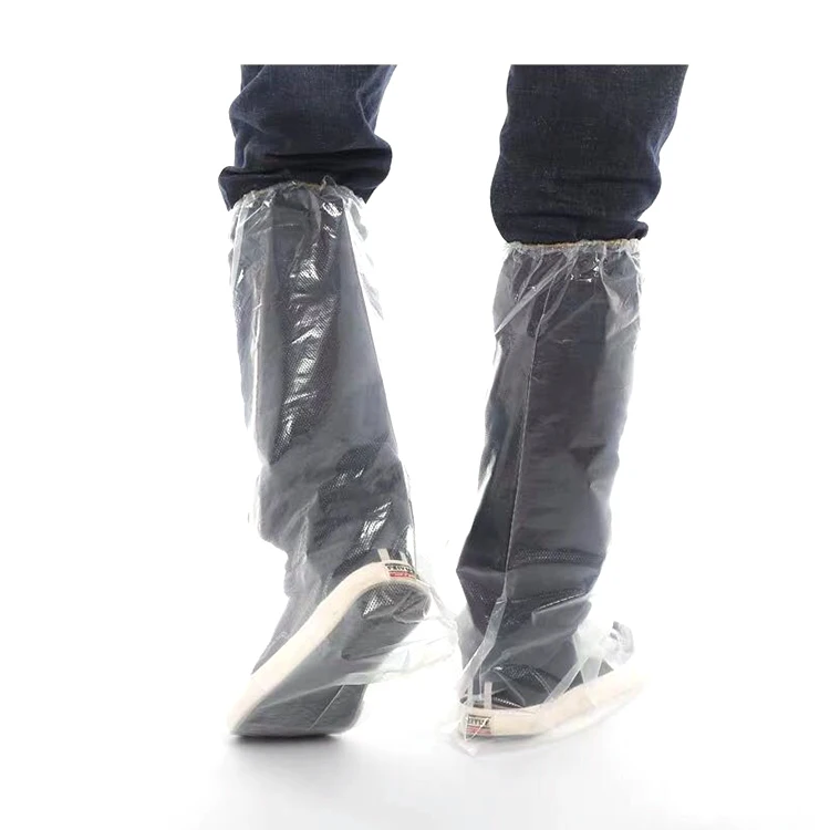 
Transparent Disposable Waterproof Rain Shoe Boot Cover 