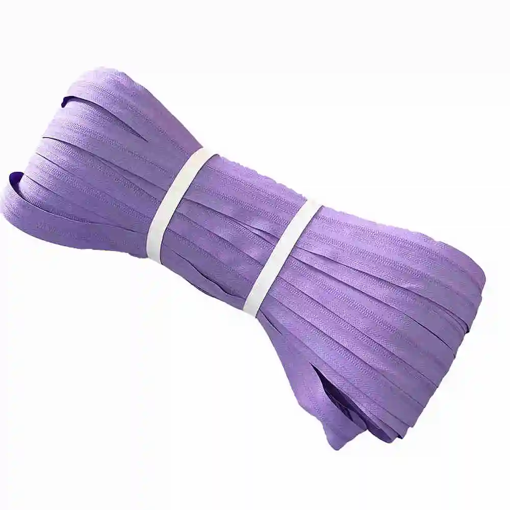 Factory Customized Fashion 3# 5# 8# 10# Nylon Zipper Long Chain Nylon Zips Zipper Roll