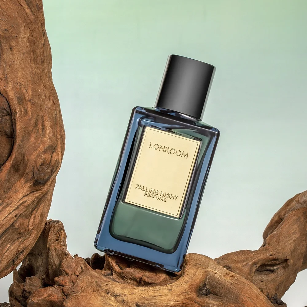 Factory wholesale LONKOOM new design men perfumes originales al por mayor floral woody fragrance