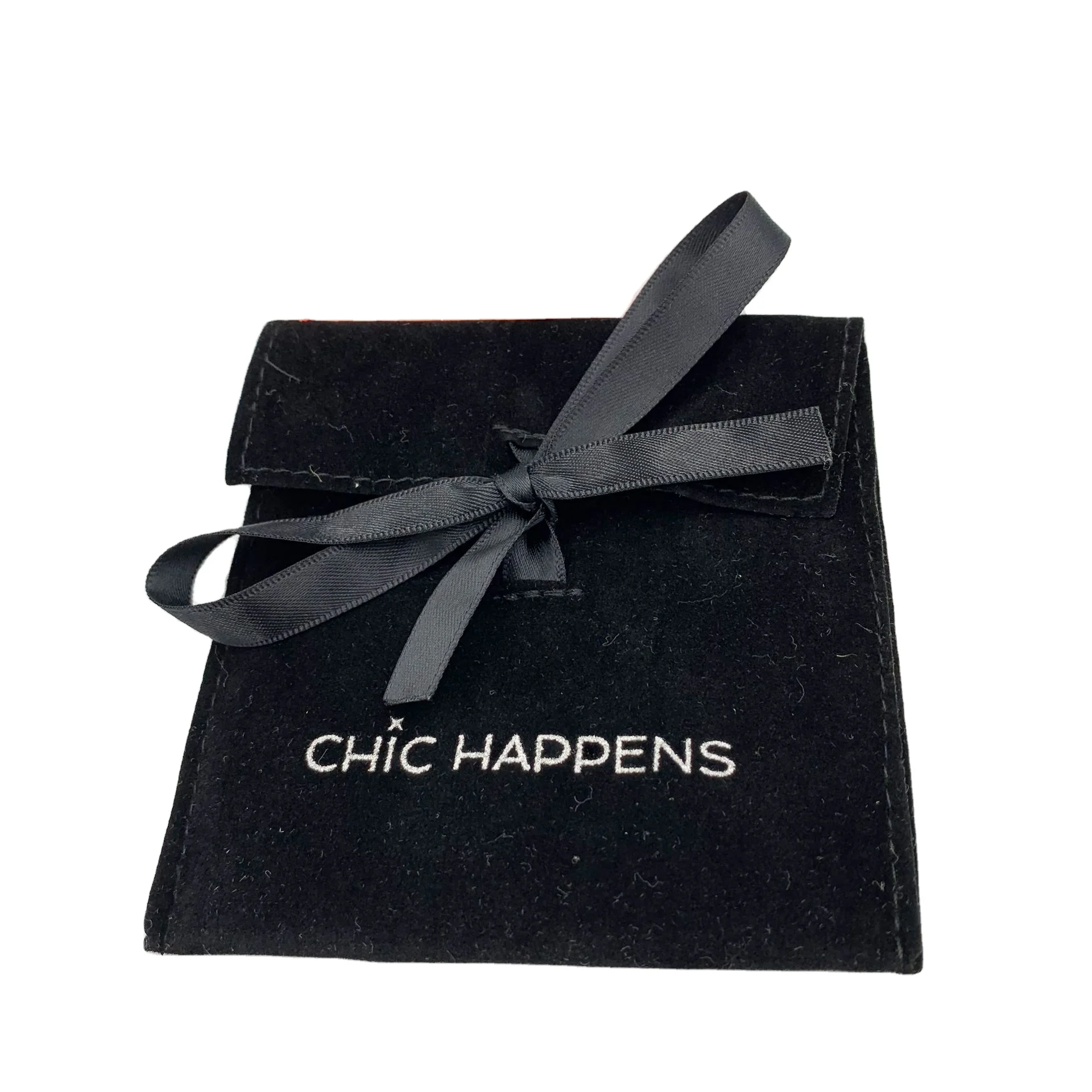 Fabric Storage Custom Handbags Shape Women Brand Ladies Packaging Gift Dust Cotton Velvet Envelope Bag