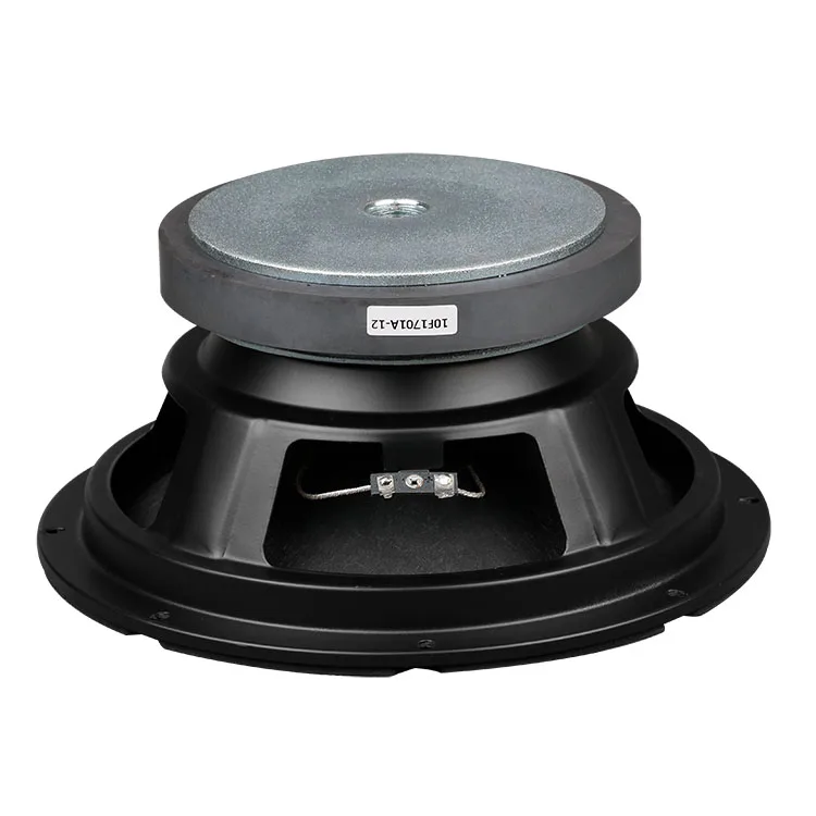 New arrival diaphragm material iron voice coil diameter 50mm 10inch 8 ohm woofer speaker unit