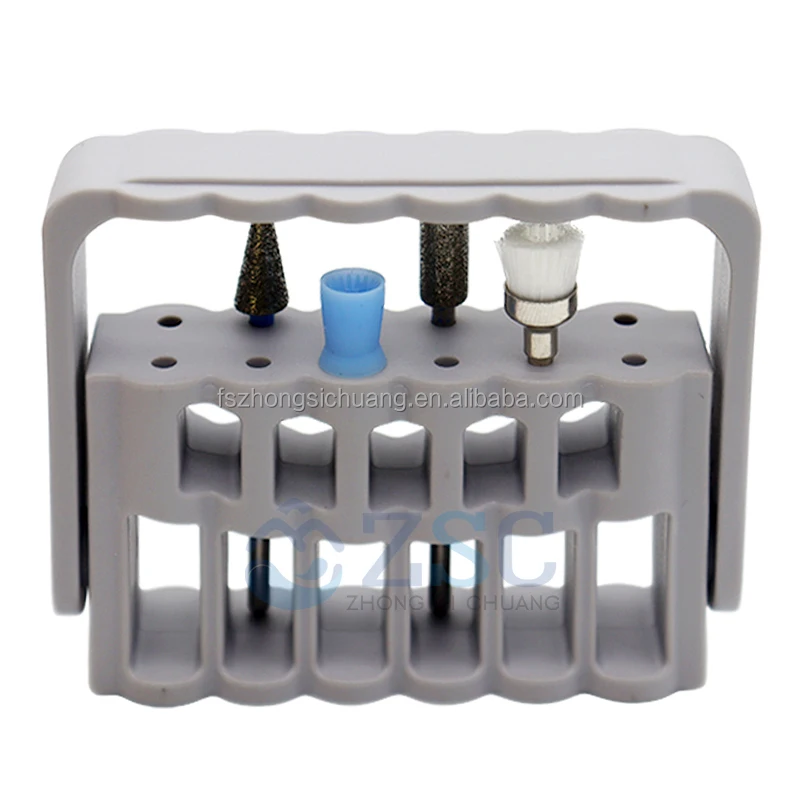 Dental Sterilization box for instrument/with 10 holders/autoclavable at high temperature burs holder endo file box