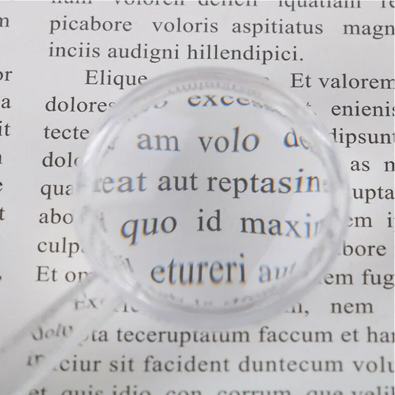 Пластиковое увеличительное стекло для подарка Mini Aid Kids 35 мм