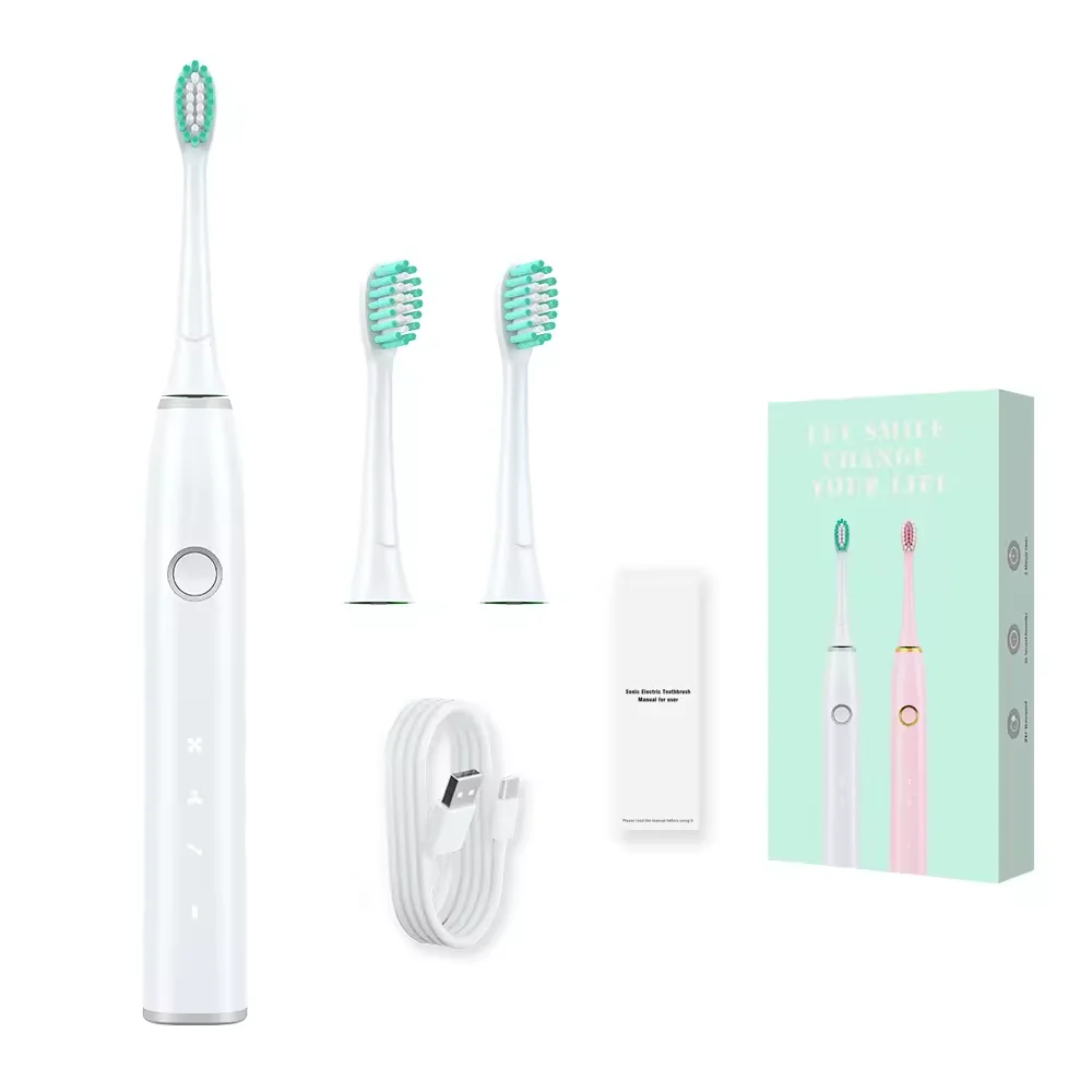 Sonic whitening smart automatic tooth brush for hotel home and travel use personal oral care electric toothbrush