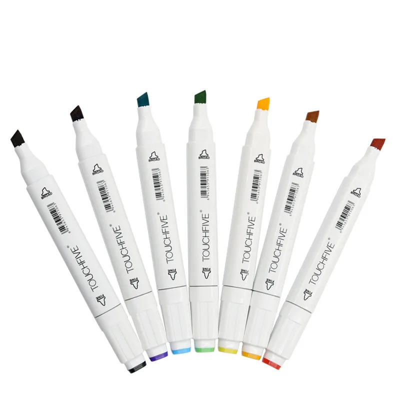 
Hot Selling168 Colors Dual Tip Art Markers,Permanent Marker Pens Highlighters With Black Bag 