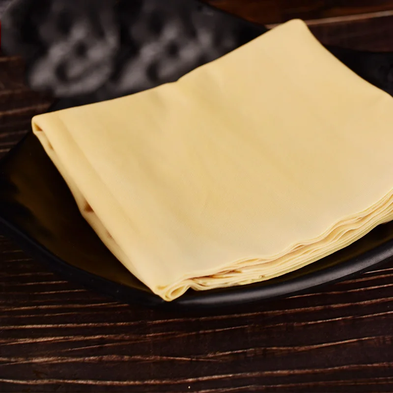 
Non-genetically modified soybean curd skin beancurd bamboo oil bean skin thin dry goods pure handmade farm raw pulp 
