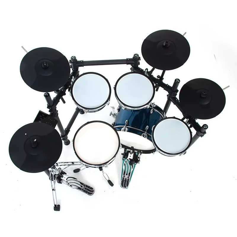 Adult Professional Manufacturers Of Electronic Drum Sets Electric Drum Set Beginners Five Drums Four Cymbals