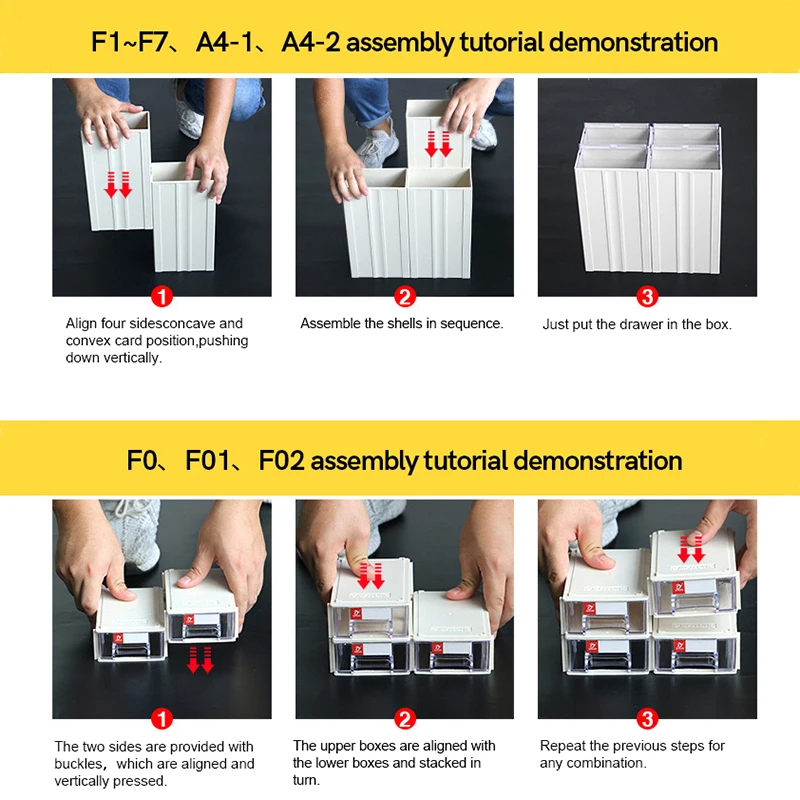 LEADLOONG F8-240*157*90MM Blue Color |  Wall-mounted Screw Classification Component Box Tool Case components Storage ToolBox