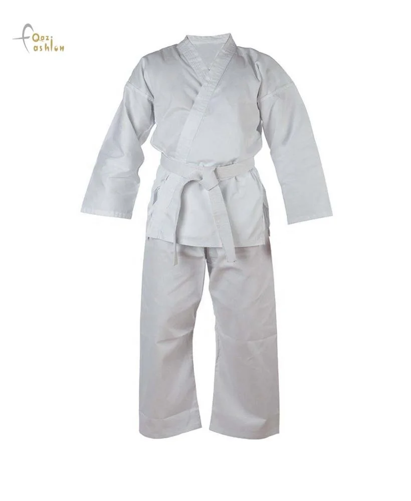Polyester / Cotton Good Quality Martial Arts Uniform Karate Gi Suits