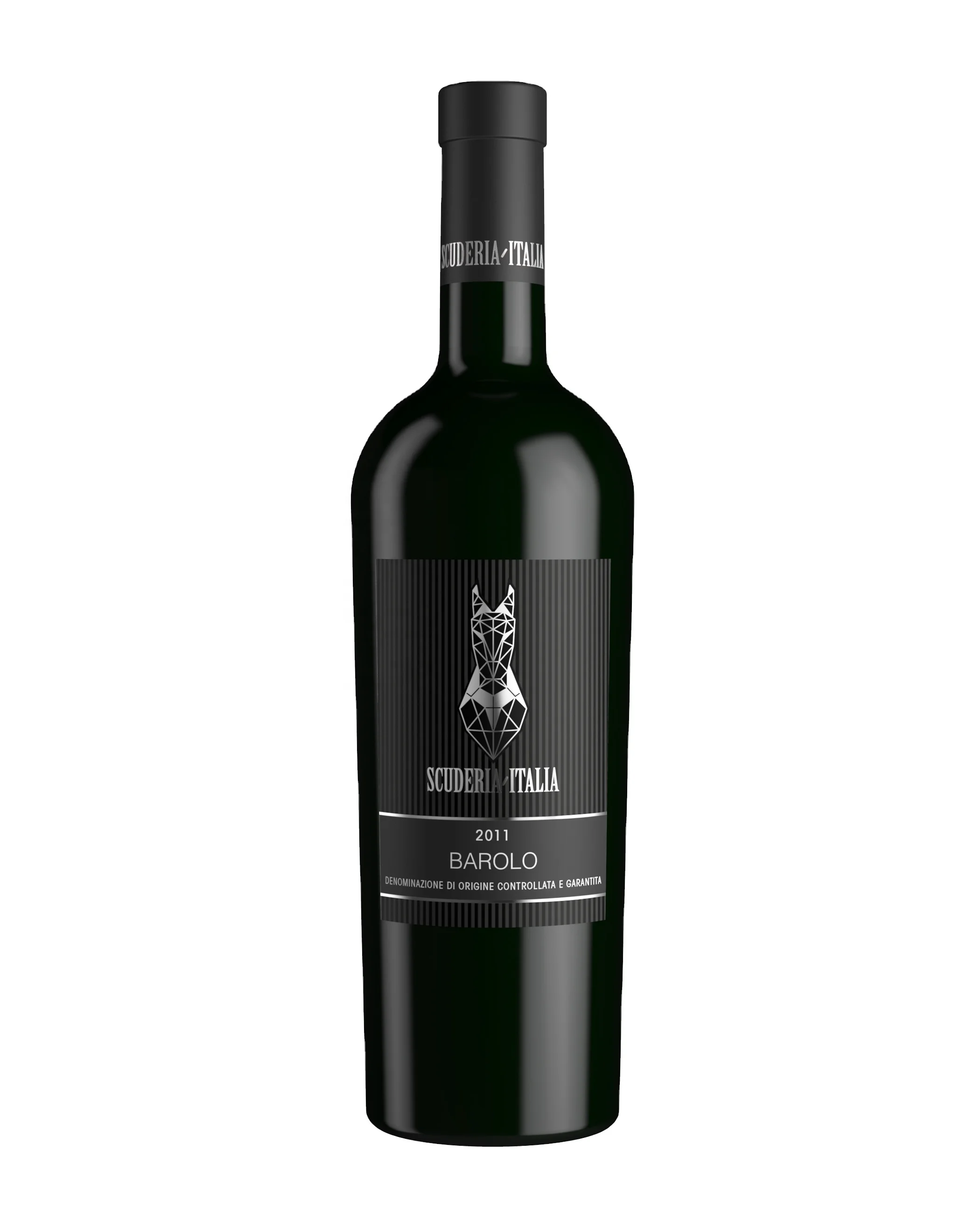 Престижное итальянское красное вино BAROLO DOCG 2011 Scuderia Italia 0.75L