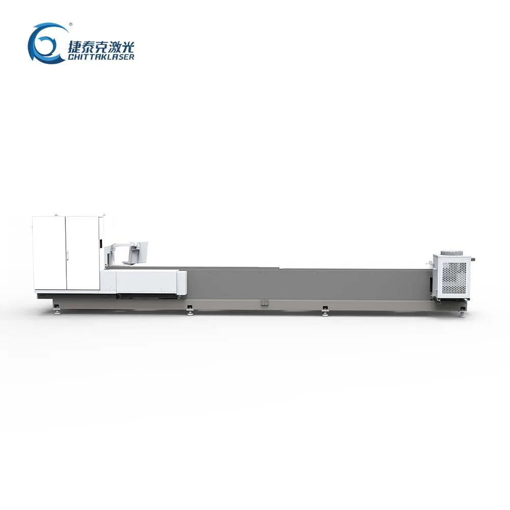 CTK LASER factory price metal round square tube 3000W fiber laser metal cutting machine with cheap price bevel laser cutting