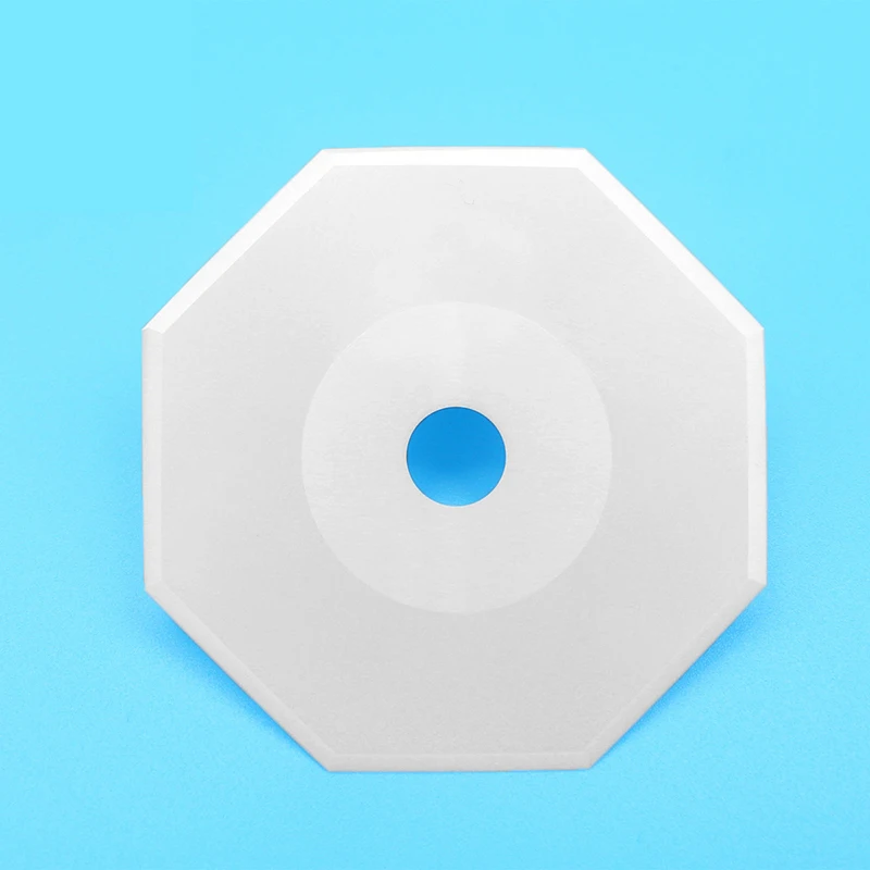 Оптовая продажа, высококачественные циркониевые Восьмиугольные лезвия, керамический нож для резки ткани