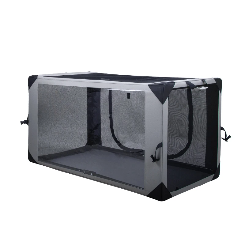 Factory wholesale competition breathable folding large cat show cage for cat and dog breeding cage