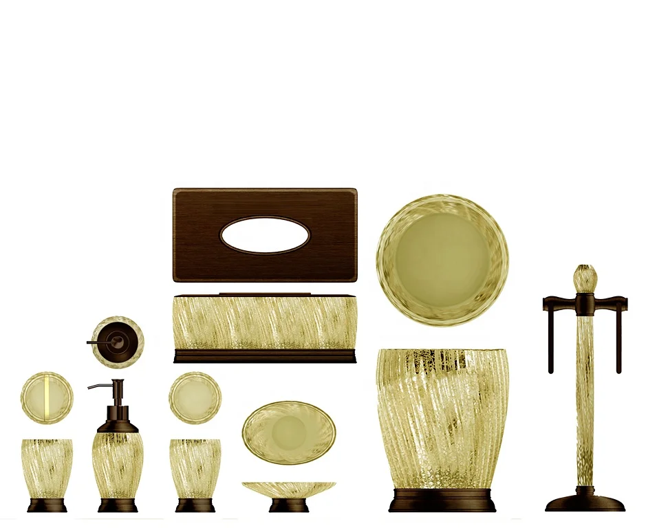 Роскошный набор аксессуаров для ванной комнаты