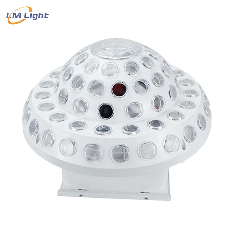 Hot sell DMX sound control magic ball rgb led stage light indoor stage show rgb animation dj disco laser light