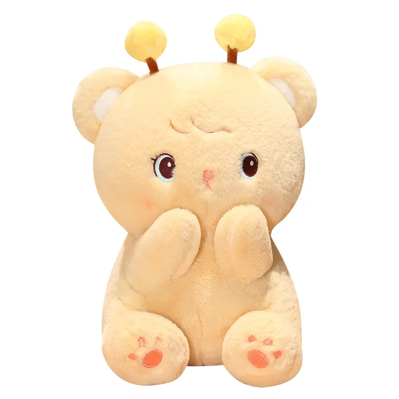 Innovative design Sunshine bee bear plush toy transformed teddy bear stuffed toys for kids