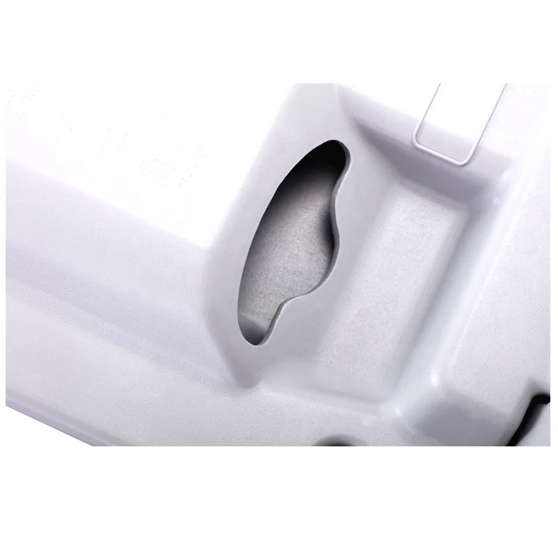 Space Saving Ultra Thin Washroom Folding Baby Changer Easy Install Light Grey Child Protection Vertical Diaper Changing Table