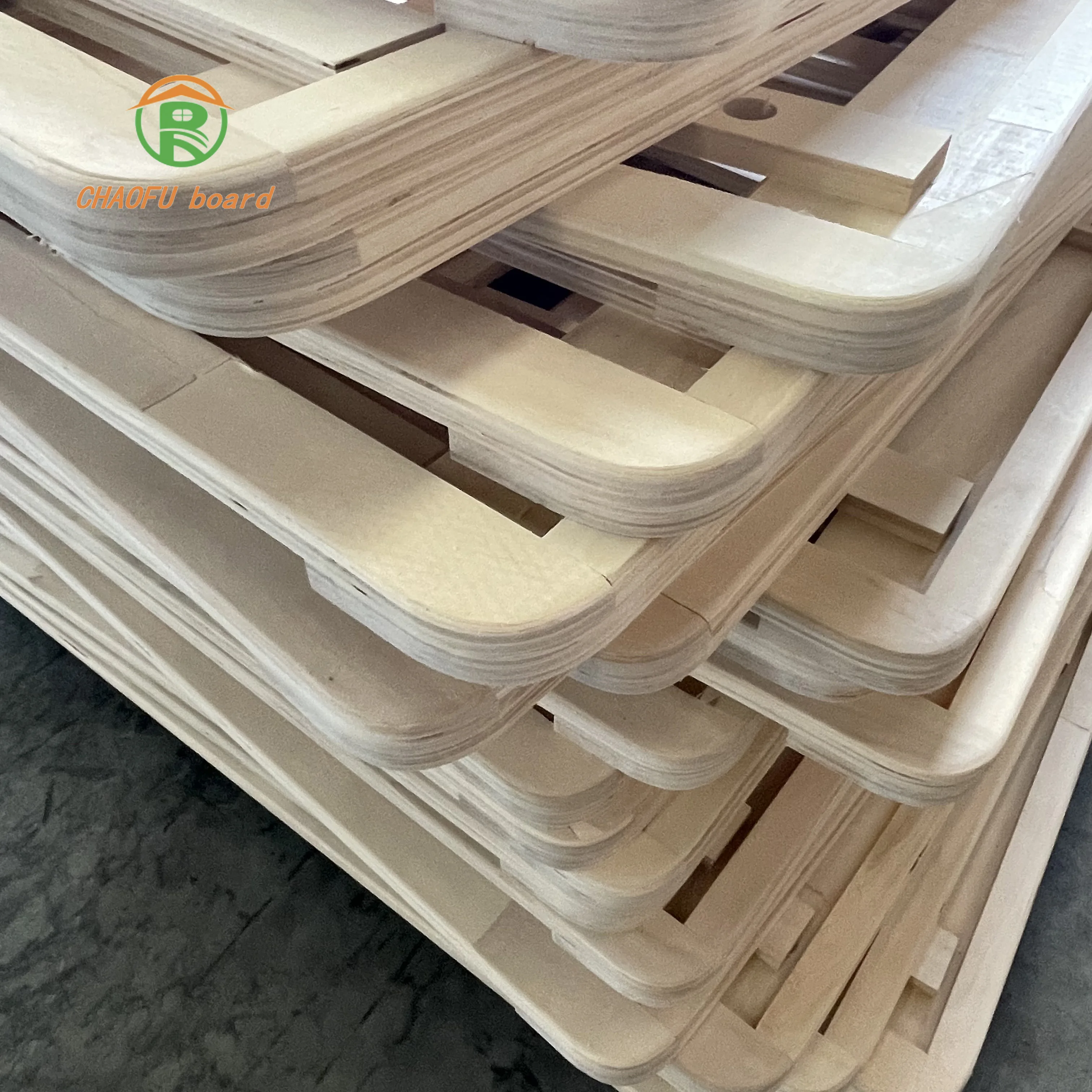 customization wood bedstead poplar high quality environmental protection LVL plywood bedstead E0 grade teenager bedstead