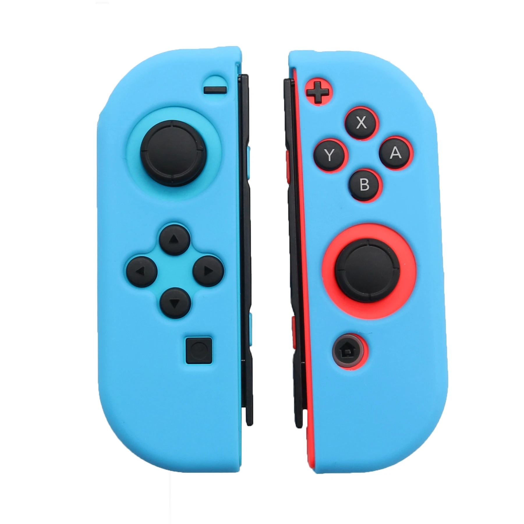 Soft Touch Silicone Cover for Nintendo Switch  2 parts