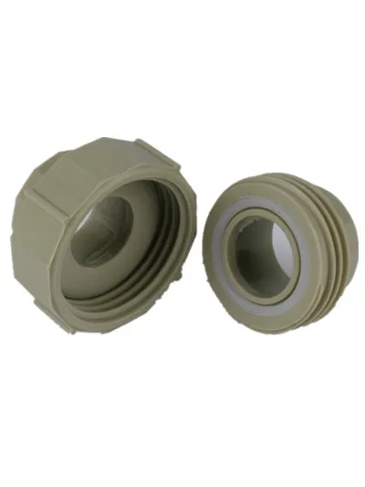 Plastic Pipe manufacturer PPR Pipe and fitting Gray/White/ Green Color  Plastic Union PPR Union