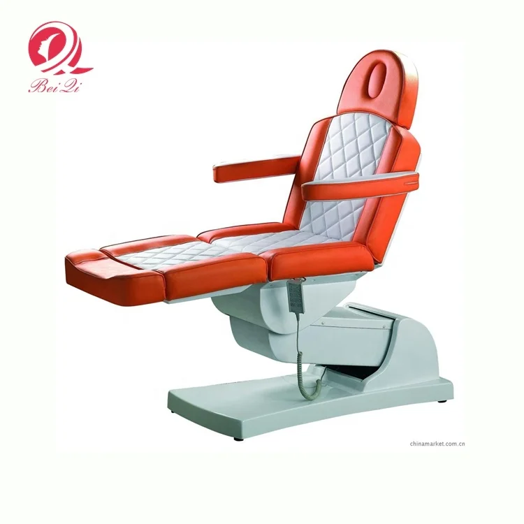 High quality body facial cosmetic electric spa table massage bed