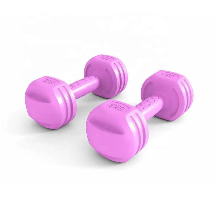 Rubber Dumbbells Gym Weight Lifting Home Use small dumbbells for women