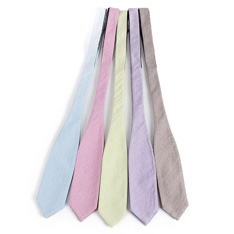 Оптовая продажа, однотонные галстуки-бабочки Dacheng, хлопковые шелковые галстуки-бабочки для мужчин