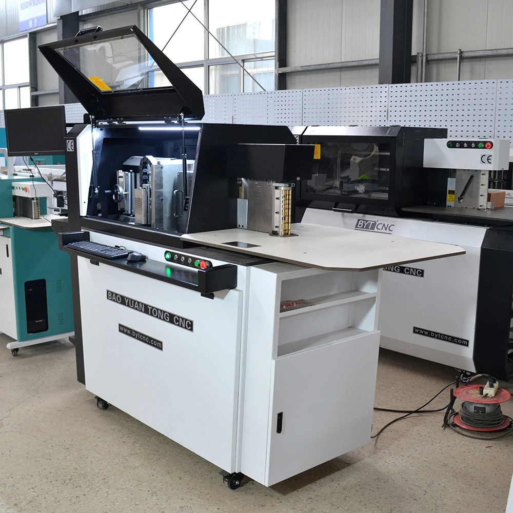 Aluminum Alloy Channel Letter Bending Machinery Bending Machine For LED Light Box signage