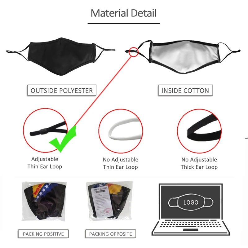 Custom Printed Fashion Safety Nose Half Non Woven personalised face maskes