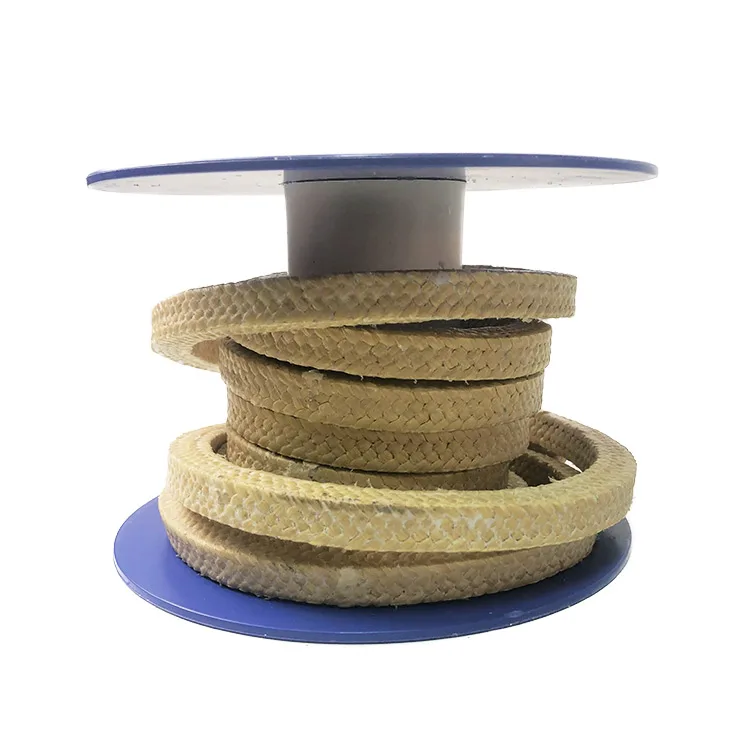Sealed aramid packing oil immersed aramid packing PTFE braided with corrosion resistant pump packing seal