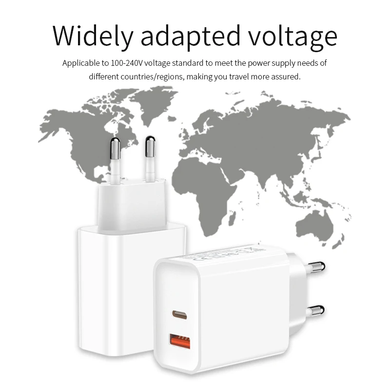Сетевое зарядное устройство с двумя Usb-портами 5 В 3 А 9 2 12 0 18 Вт
