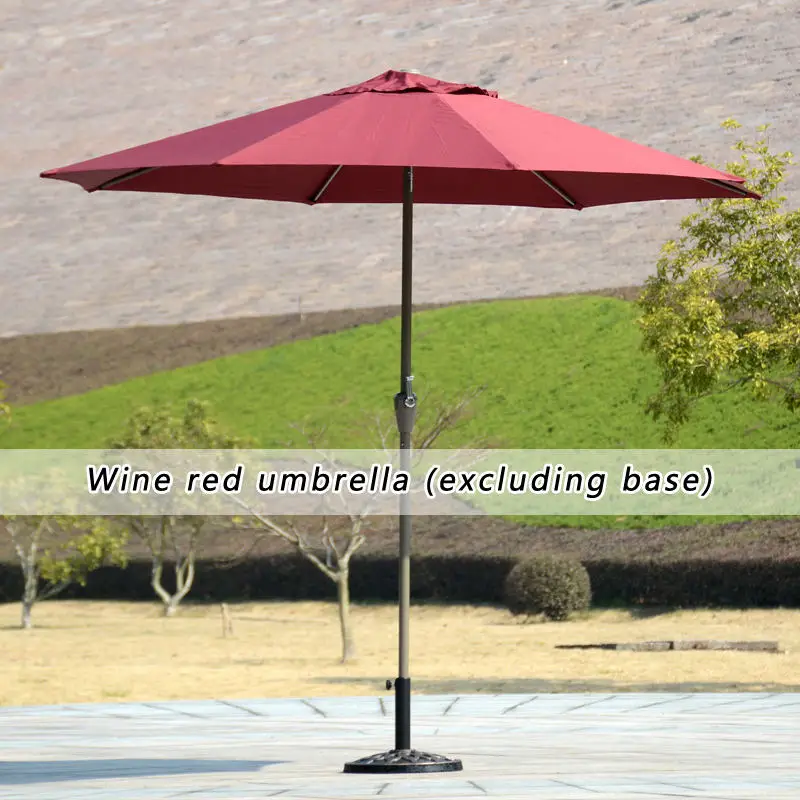Outdoor sunshade leisure umbrella courtyard garden parasol patio umbrellas