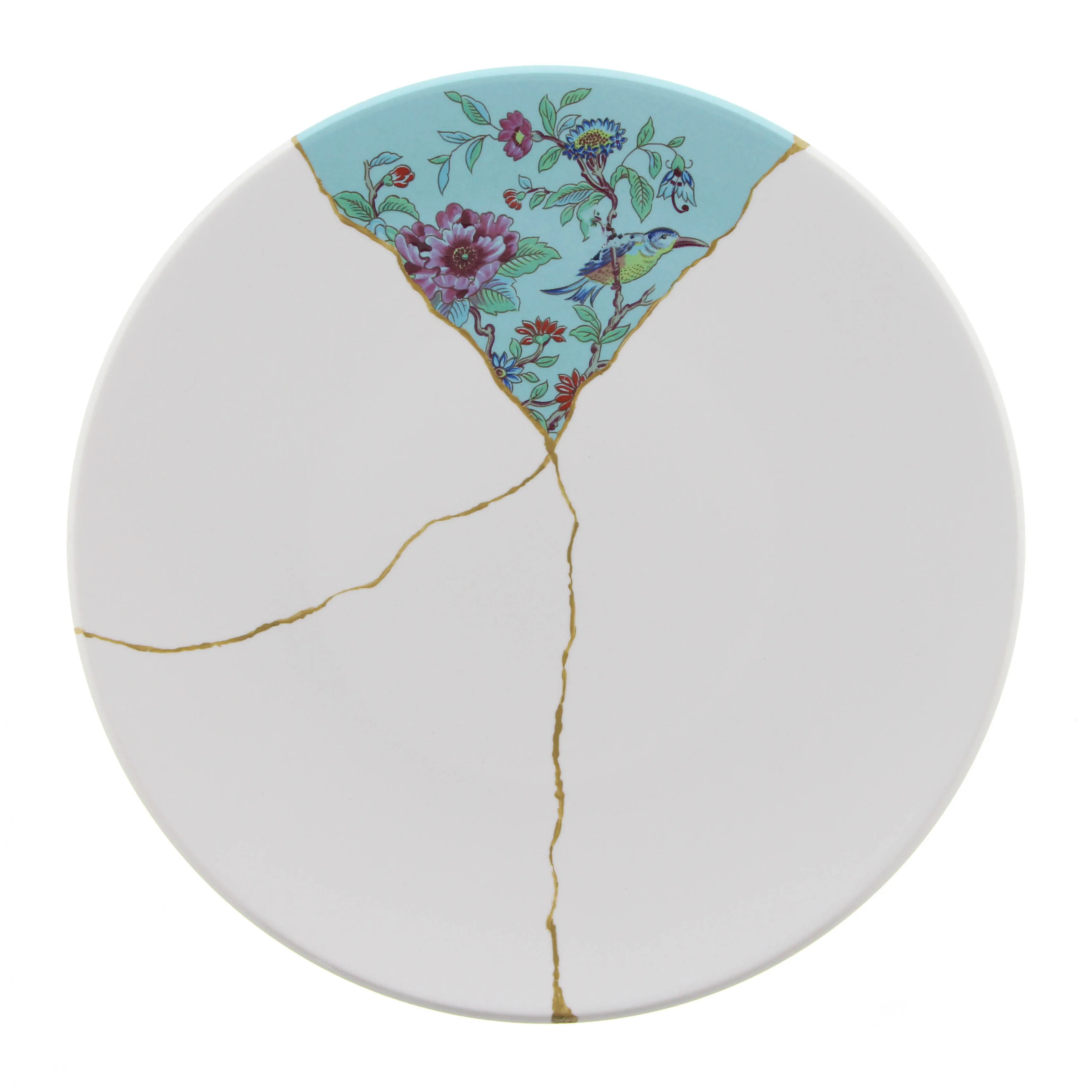 Japanese Round Asian Zen Style Dinnerware Ceramic Dining Plates