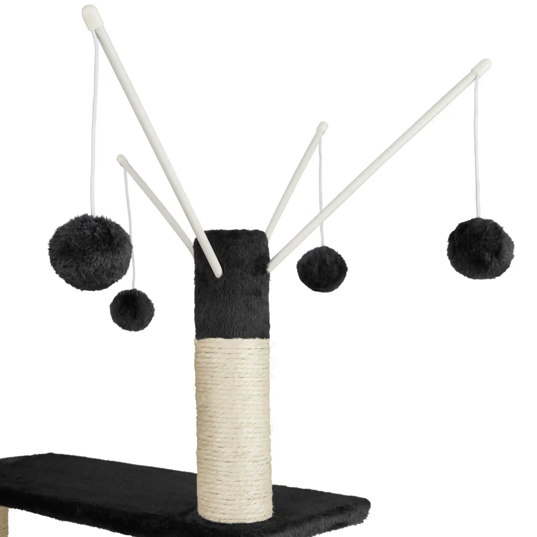 Black new design popular in more market cat tree with enough place for cats play