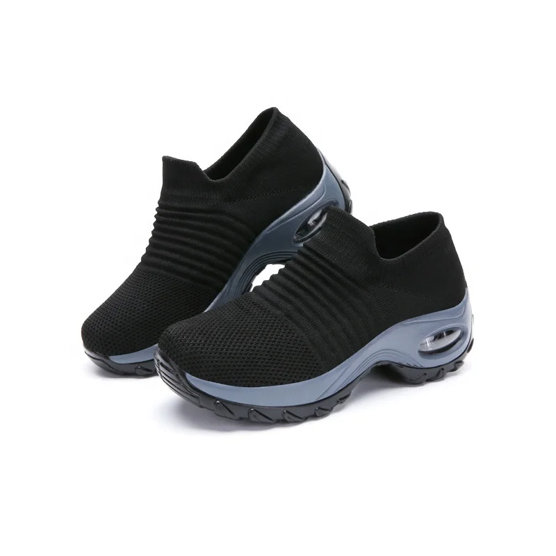 
Slip on Walking Sock Sneakers Girls Nurse Mesh Platform Loafers Casual sneaker women fashion sneakers 