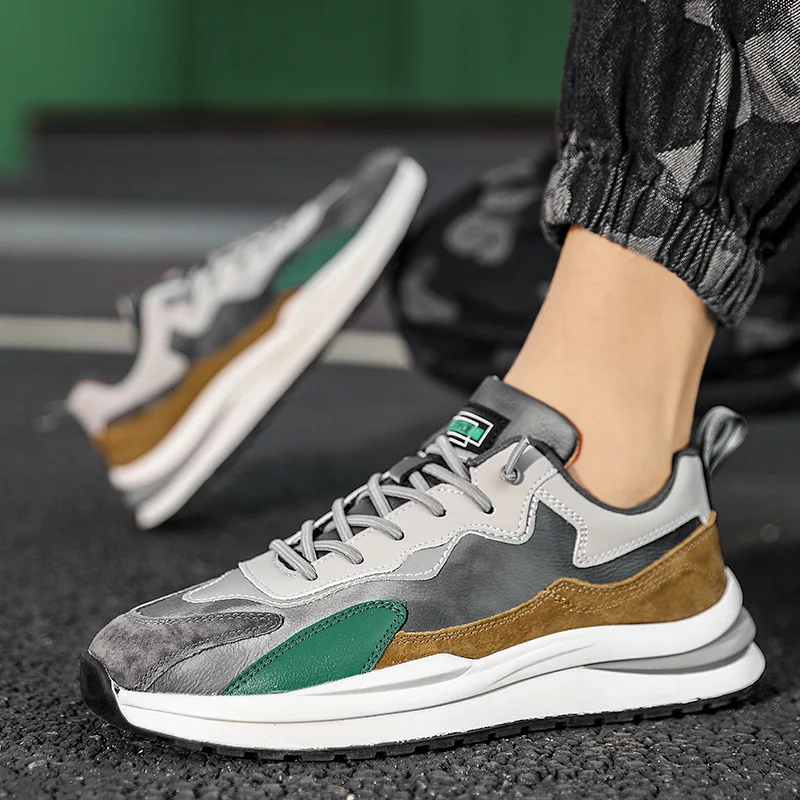 2024 Custom Logos Four Seasons Lining Material Textile Sports Shoes For Men New Styles Sneakers