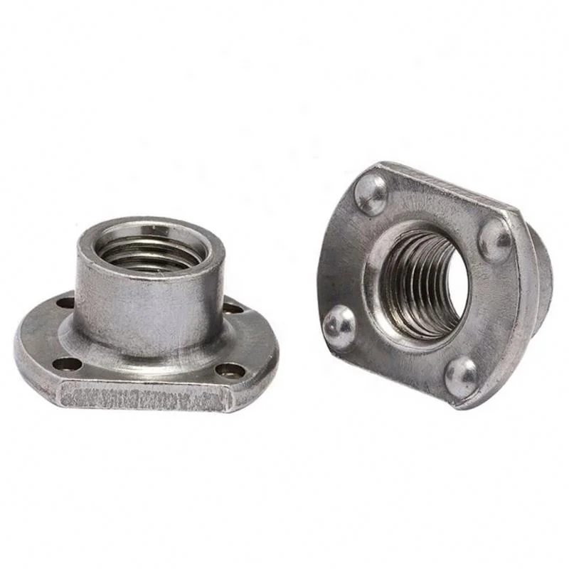 M8 M10 M12 M16 ASTM A193 A914 B8 B8M B8T A453 GR660 A286 18-8 нержавеющая сталь плоская Т-образная сварочная гайка