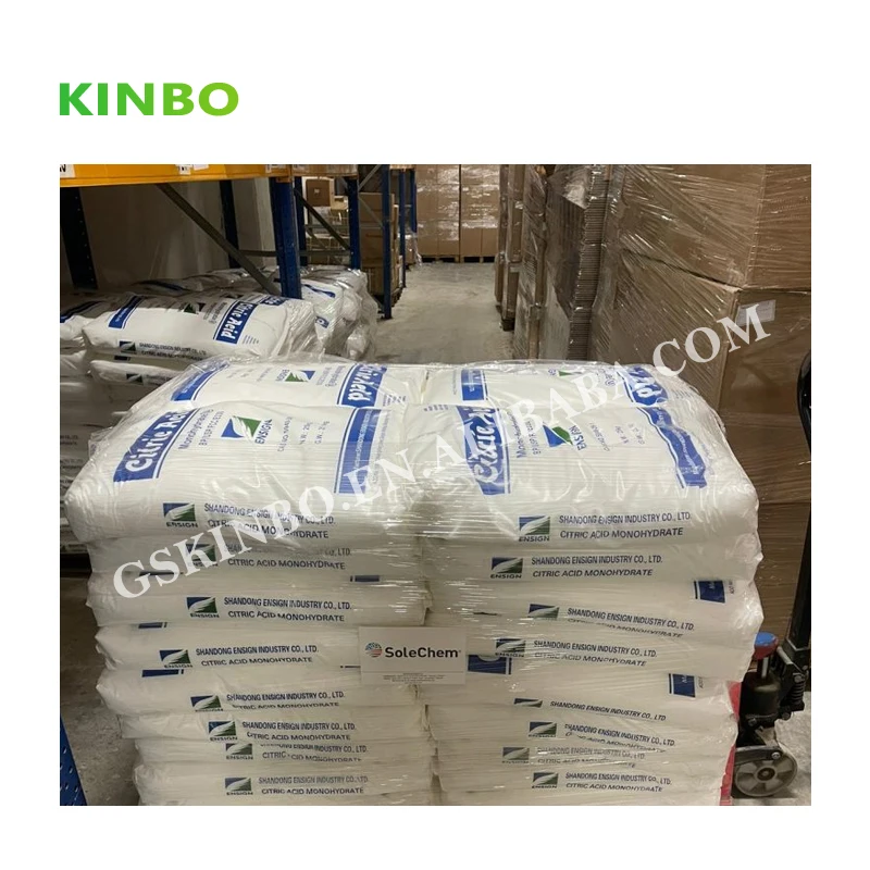 kinbo citric acid monohydrate pure food grade 8 40 mesh